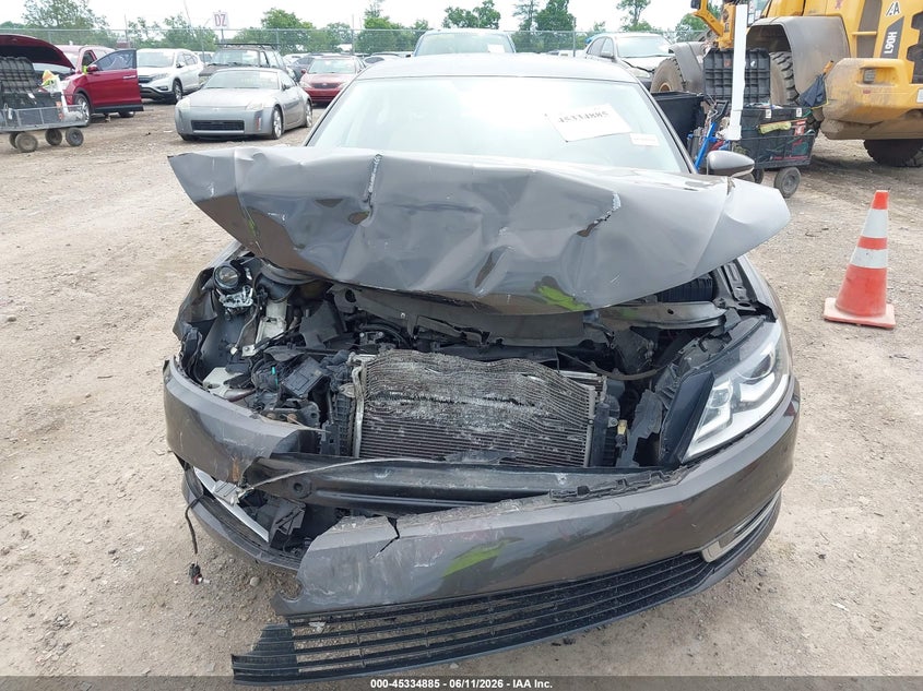2014 Volkswagen Passat cc VIN WVWBN7AN5EE523991 IAAI salvage auction — FRONT END, Salvage Title, sold $300 on 2026-08-06 (photo 6)