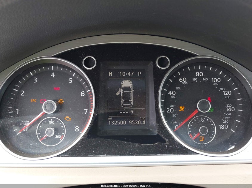 2014 Volkswagen Passat cc VIN WVWBN7AN5EE523991 IAAI salvage auction — FRONT END, Salvage Title, sold $300 on 2026-08-06 (photo 7)