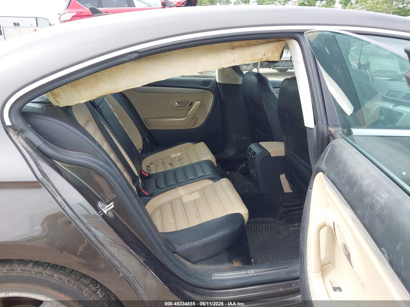 2014 Volkswagen Passat cc VIN WVWBN7AN5EE523991 IAAI salvage auction — FRONT END, Salvage Title, sold $300 on 2026-08-06 (photo 8)