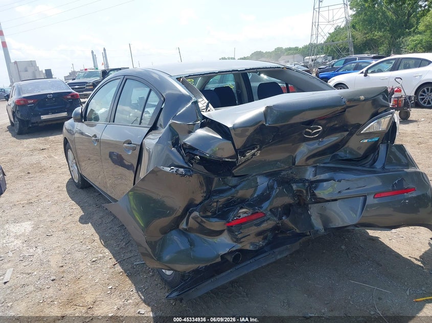 2012 Mazda 3 VIN JM1BL1V70C1700837 IAAI salvage auction — FRONT & REAR, Salvage Title, sold $450 on 2026-07-15 (photo 6)