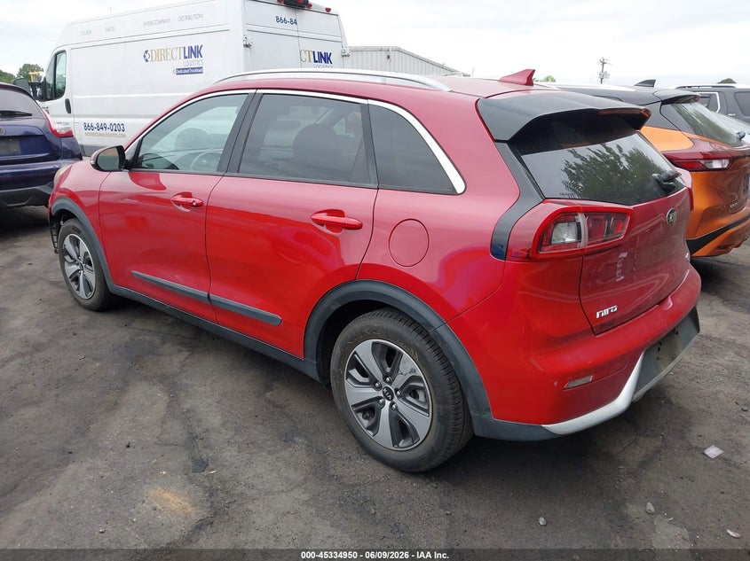 2017 Kia Niro VIN KNDCC3LC3H5047761 IAAI salvage auction — FRONT END, Salvage Title, sold $4,075 on 2026-07-09 (photo 3)