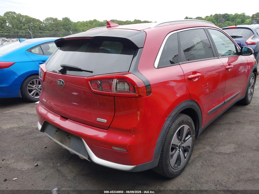 2017 Kia Niro VIN KNDCC3LC3H5047761 IAAI salvage auction — FRONT END, Salvage Title, sold $4,075 on 2026-07-09 (photo 4)