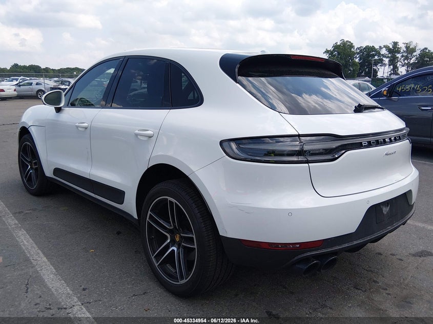 2021 Porsche Macan VIN WP1AA2A56MLB00369 IAAI salvage auction — RIGHT FRONT, Salvage (New Jersey), sold $14,200 on 2026-08-02 (photo 3)