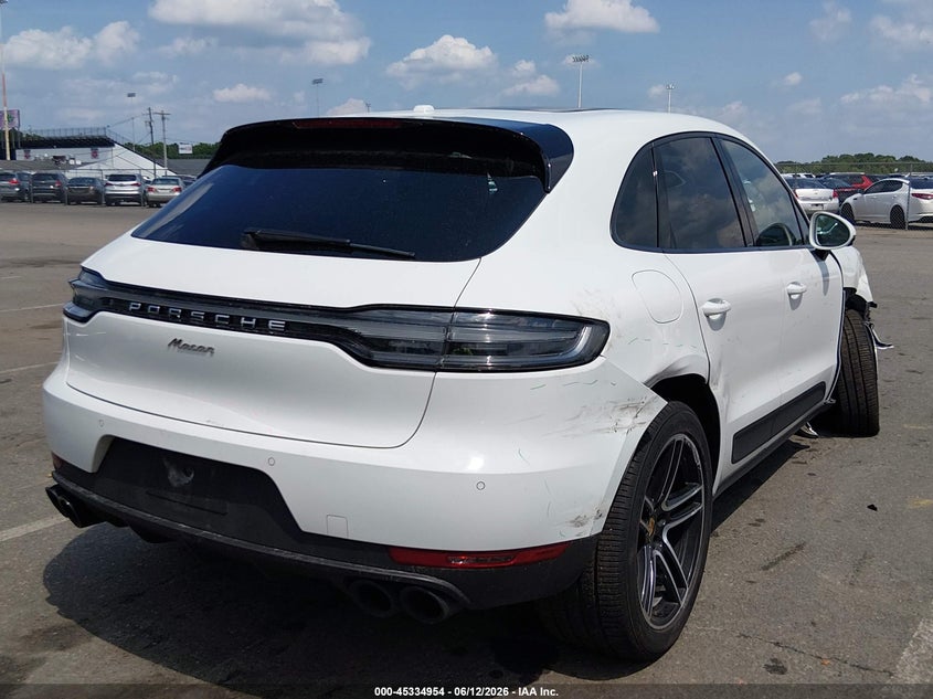 2021 Porsche Macan VIN WP1AA2A56MLB00369 IAAI salvage auction — RIGHT FRONT, Salvage (New Jersey), sold $14,200 on 2026-08-02 (photo 4)