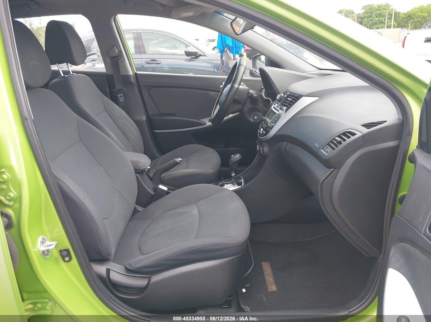 2012 Hyundai Accent VIN KMHCU5AE4CU042804 IAAI salvage auction — NORMAL WEAR, Clear (Florida), sold $475 on 2026-07-16 (photo 5)