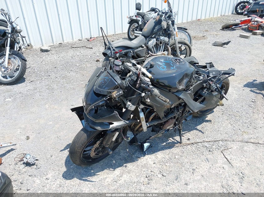 2009 Kawasaki Zx VIN JKAZX4R179A005493 IAAI salvage auction — SIDE, Mv-907A (New York), sold $25 on 2026-07-21 (photo 2)
