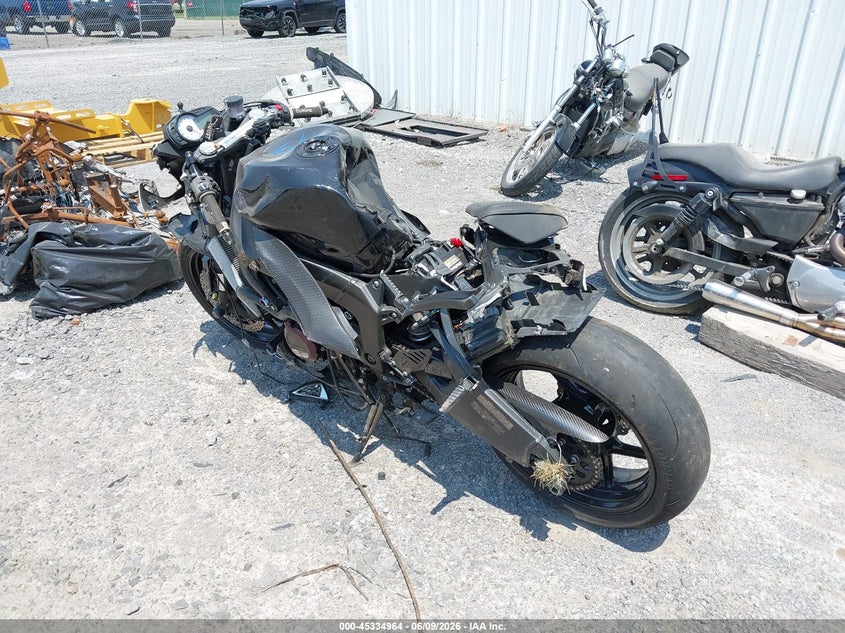 2009 Kawasaki Zx VIN JKAZX4R179A005493 IAAI salvage auction — SIDE, Mv-907A (New York), sold $25 on 2026-07-21 (photo 3)