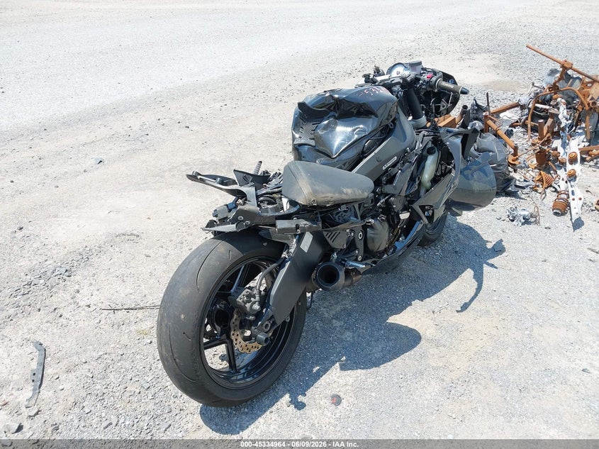 2009 Kawasaki Zx VIN JKAZX4R179A005493 IAAI salvage auction — SIDE, Mv-907A (New York), sold $25 on 2026-07-21 (photo 4)