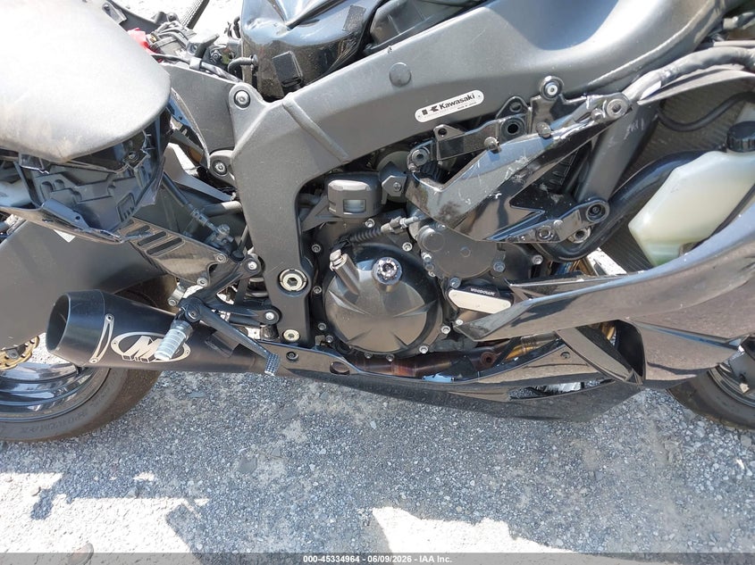 2009 Kawasaki Zx VIN JKAZX4R179A005493 IAAI salvage auction — SIDE, Mv-907A (New York), sold $25 on 2026-07-21 (photo 8)