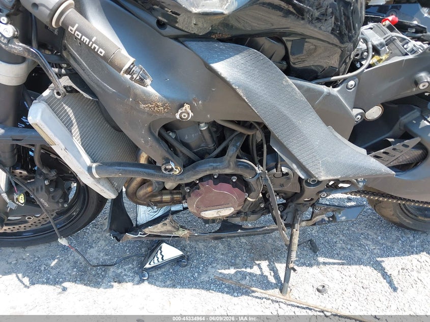 2009 Kawasaki Zx VIN JKAZX4R179A005493 IAAI salvage auction — SIDE, Mv-907A (New York), sold $25 on 2026-07-21 (photo 9)