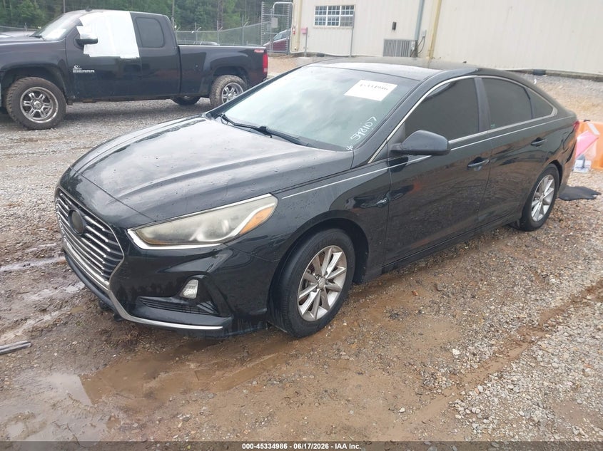 2018 Hyundai Sonata VIN 5NPE24AF4JH598107 IAAI salvage auction — NORMAL WEAR, Nrc Lienholder Repossession Paperwork (Mississippi), sold $2,250 on 2026-07-10 (photo 2)