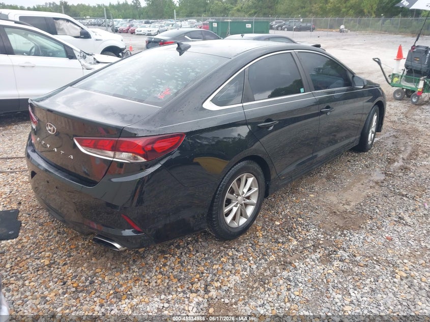 2018 Hyundai Sonata VIN 5NPE24AF4JH598107 IAAI salvage auction — NORMAL WEAR, Nrc Lienholder Repossession Paperwork (Mississippi), sold $2,250 on 2026-07-10 (photo 4)