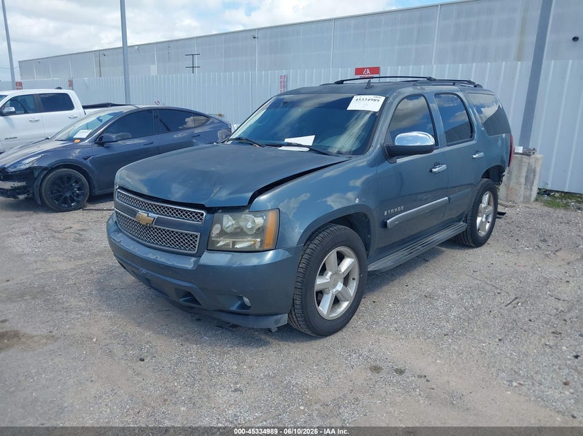 2008 Chevrolet Tahoe VIN 1GNFC13038R151982 IAAI salvage auction — LEFT REAR, Salvage (Texas), sold $1,925 on 2026-07-09 (photo 2)