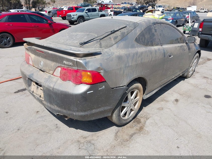 2004 Acura Rsx VIN JH4DC54844S003885 IAAI salvage auction — NORMAL WEAR, Rebuilt/Restored (Utah), sold $300 on 2026-07-07 (photo 4)
