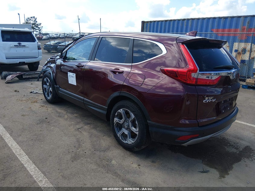 2018 Honda Cr-v VIN 7FARW1H83JE056642 IAAI salvage auction — FRONT END, Salvage (Mississippi), sold $3,350 on 2026-07-30 (photo 3)
