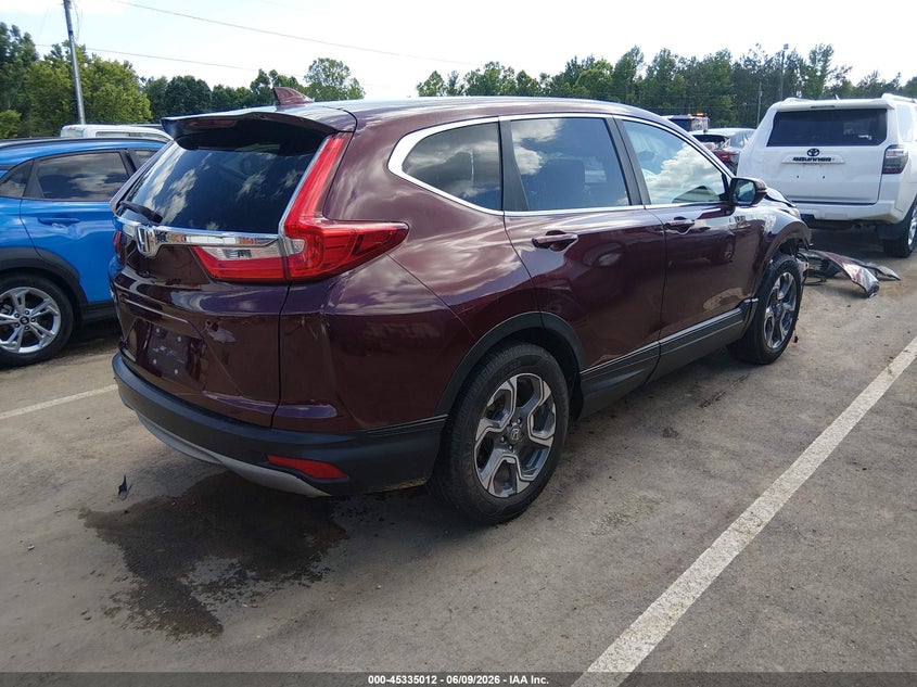 2018 Honda Cr-v VIN 7FARW1H83JE056642 IAAI salvage auction — FRONT END, Salvage (Mississippi), sold $3,350 on 2026-07-30 (photo 4)