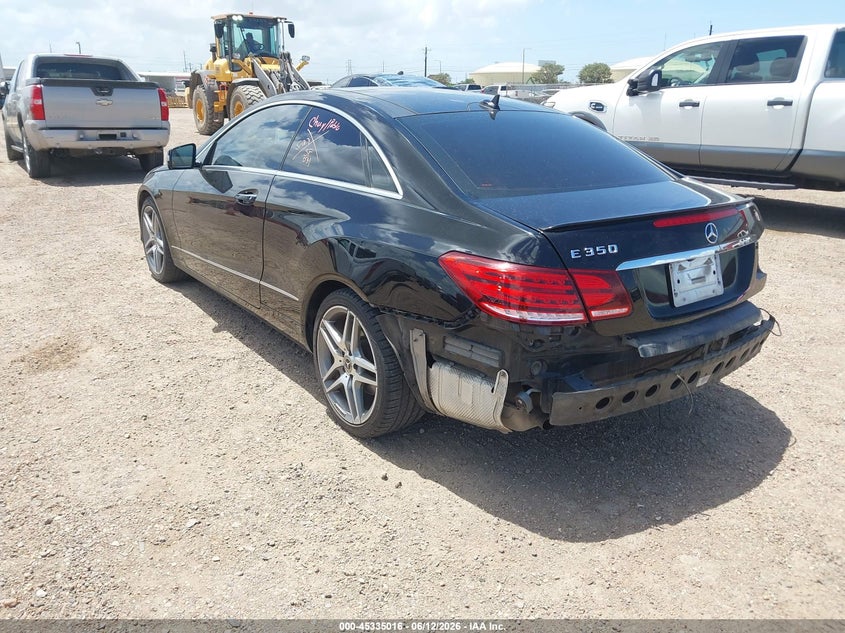 2014 Mercedes-benz E-klasse VIN WDDKJ5KB9EF264104 IAAI salvage auction — REAR END, Original (Texas), sold $2,550 on 2026-07-18 (photo 3)