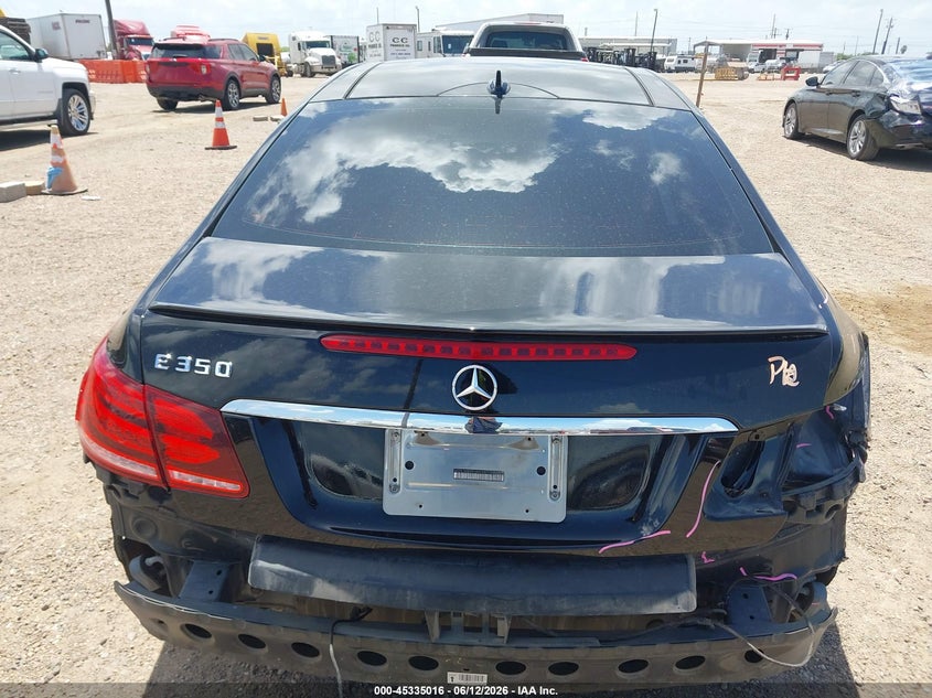 2014 Mercedes-benz E-klasse VIN WDDKJ5KB9EF264104 IAAI salvage auction — REAR END, Original (Texas), sold $2,550 on 2026-07-18 (photo 6)