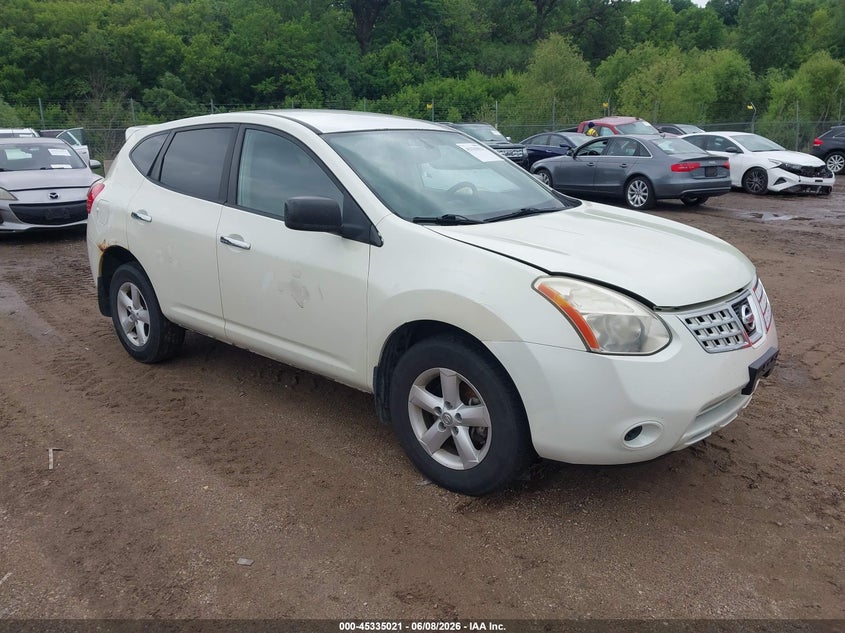 2010 Nissan Rogue VIN JN8AS5MV6AW107736 IAAI salvage auction — NORMAL WEAR, Clear (Illinois), sold $400 on 2026-07-15 (photo 1)