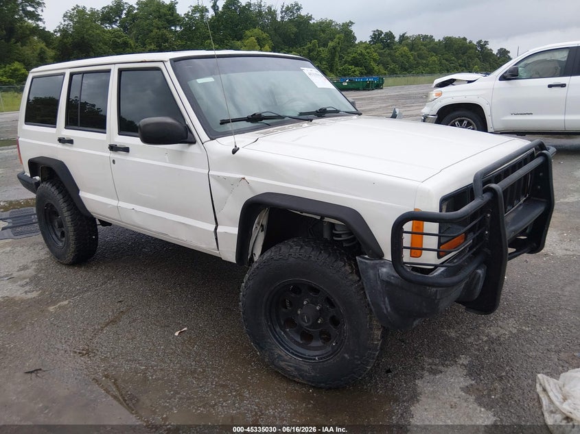 2000 Jeep Cherokee VIN 1J4FT28S1YL171962 IAAI salvage auction — SIDE, Salvage (Mississippi), sold $450 on 2026-08-19 (photo 1)