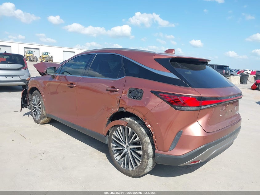 2024 Lexus Rx VIN 2T2BBMCA2RC049455 IAAI salvage auction — LEFT SIDE, Salvage Title, sold $23,050 on 2026-08-19 (photo 3)