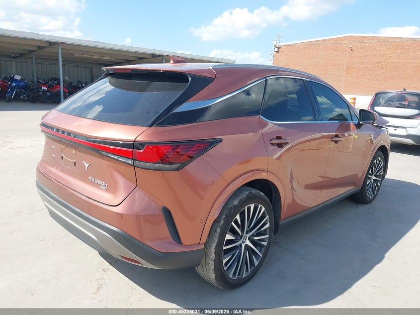 2024 Lexus Rx VIN 2T2BBMCA2RC049455 IAAI salvage auction — LEFT SIDE, Salvage Title, sold $23,050 on 2026-08-19 (photo 4)