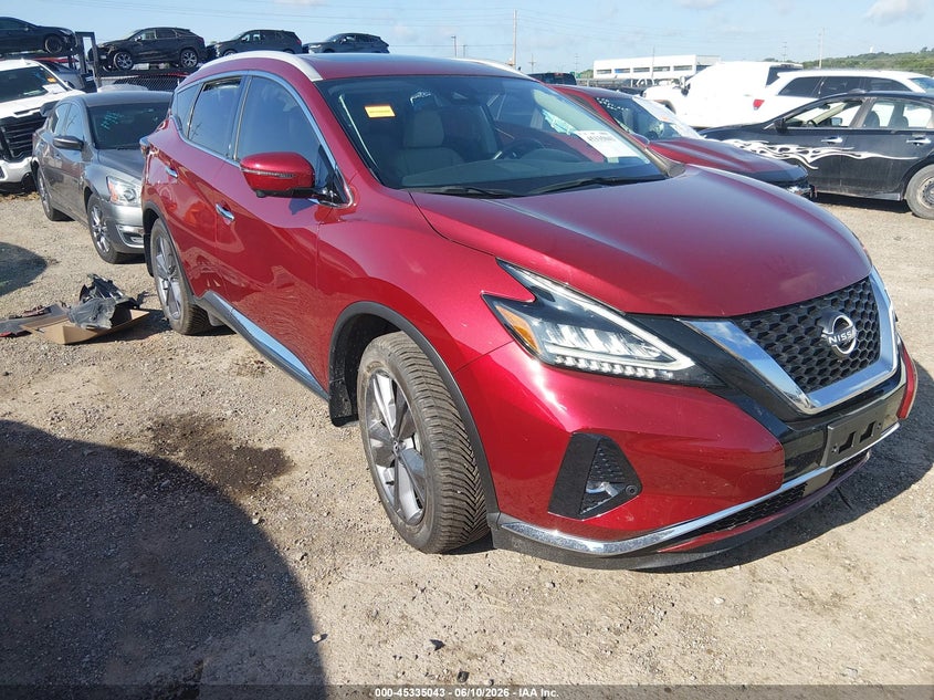 2024 Nissan Murano VIN 5N1AZ2DS7RC118653 — IAAI salvage auction photo