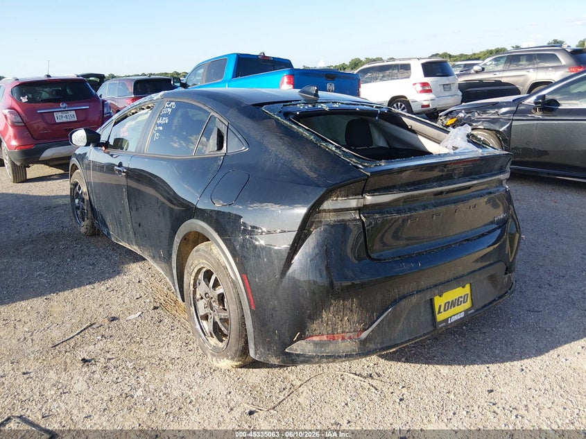 2026 Toyota Prius VIN JTDACACU1T3056452 IAAI salvage auction — ROLLOVER, Salvage Title, sold $3,400 on 2026-07-28 (photo 3)
