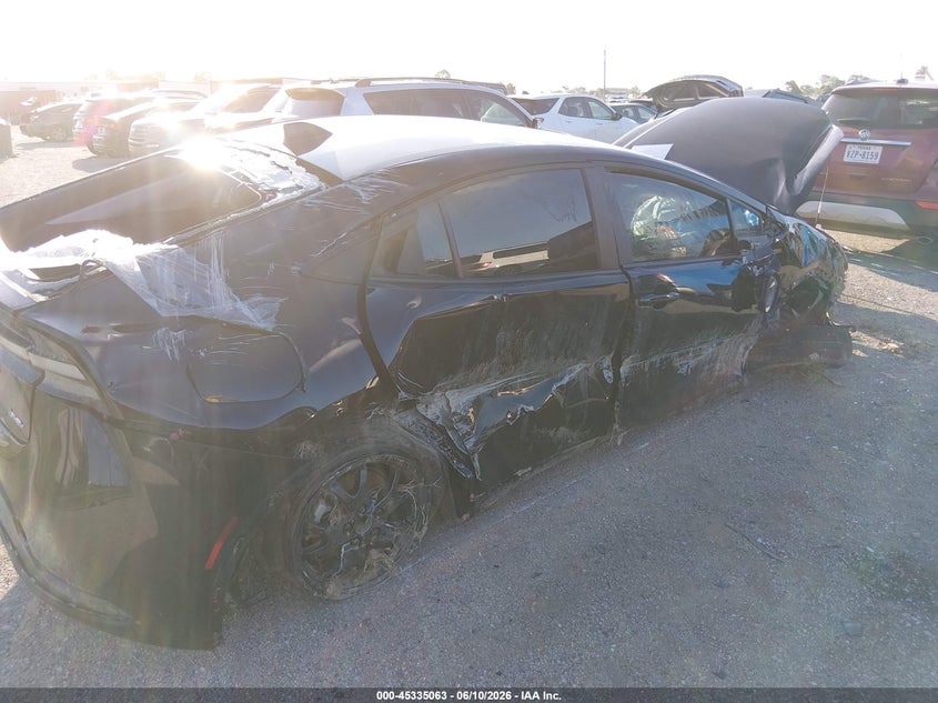 2026 Toyota Prius VIN JTDACACU1T3056452 IAAI salvage auction — ROLLOVER, Salvage Title, sold $3,400 on 2026-07-28 (photo 6)