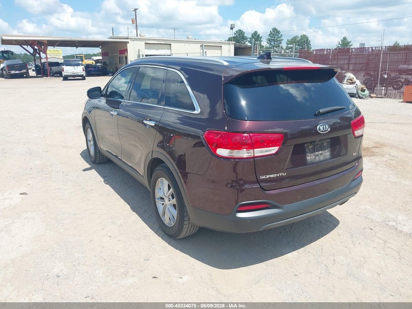 2016 Kia Sorento VIN 5XYPG4A32GG056763 IAAI salvage auction — RIGHT SIDE, Original (Texas), sold $2,350 on 2026-07-30 (photo 3)