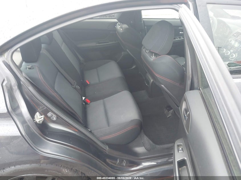 2015 Subaru Wrx VIN JF1VA1A62F9807139 IAAI salvage auction — NORMAL WEAR, Clear (Tennessee), sold $3,100 on 2026-07-09 (photo 8)