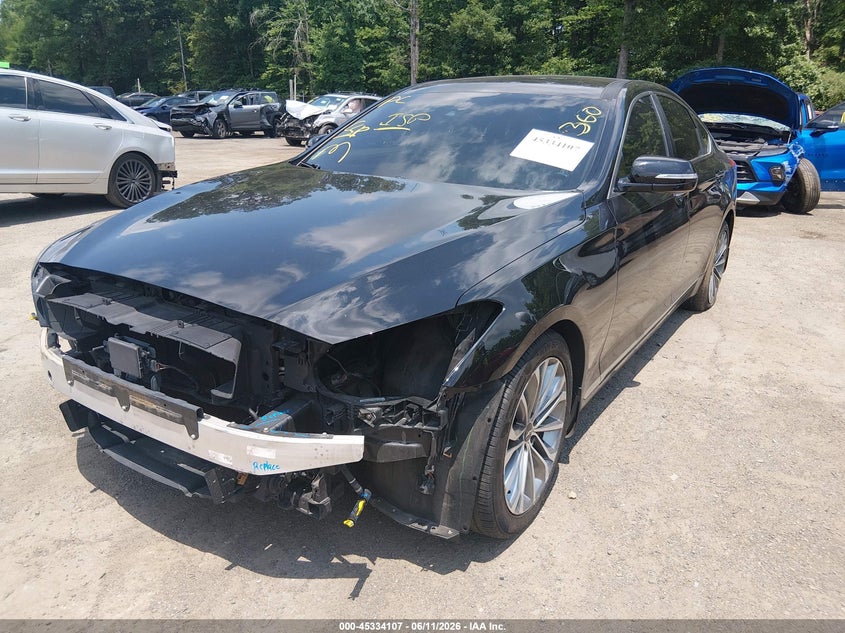 2017 Genesis G80 VIN KMHGN4JE5HU210255 IAAI salvage auction — FRONT END, Salvage Title, sold $3,125 on 2026-07-24 (photo 6)