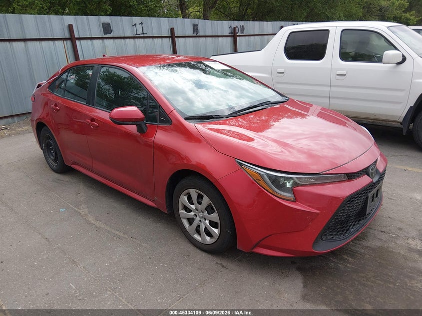 2020 Toyota Corolla VIN 5YFEPRAEXLP145248 IAAI salvage auction — REAR END, Salvage (Utah), sold $4,250 on 2026-07-16 (photo 1)