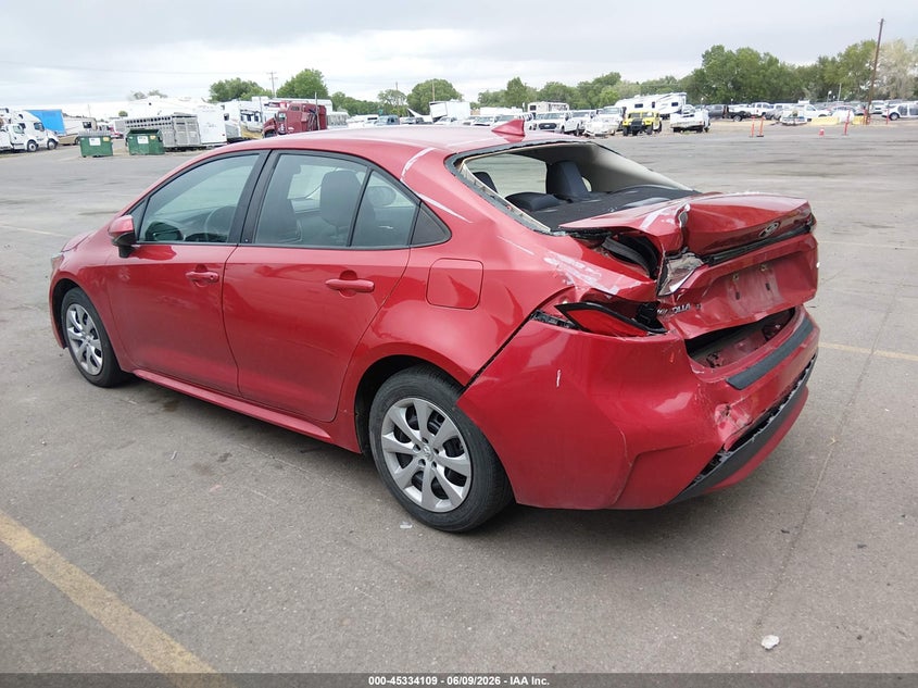 2020 Toyota Corolla VIN 5YFEPRAEXLP145248 IAAI salvage auction — REAR END, Salvage (Utah), sold $4,250 on 2026-07-16 (photo 3)