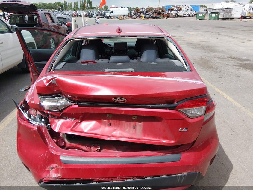 2020 Toyota Corolla VIN 5YFEPRAEXLP145248 IAAI salvage auction — REAR END, Salvage (Utah), sold $4,250 on 2026-07-16 (photo 6)