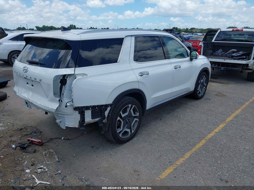 2023 Hyundai Palisade VIN KM8R54GE3PU511234 IAAI salvage auction — REAR END, Original (Texas), sold $10,300 on 2026-07-09 (photo 4)