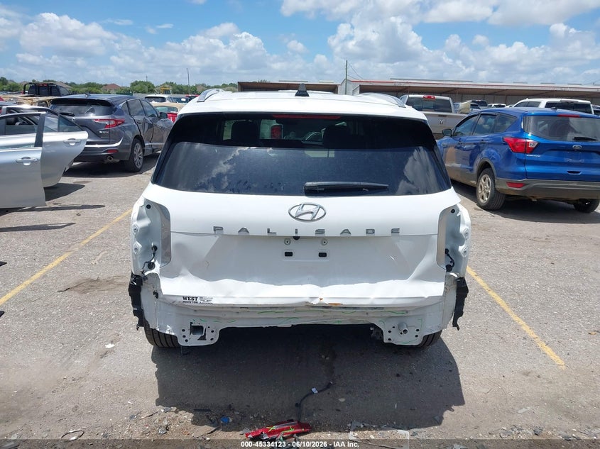 2023 Hyundai Palisade VIN KM8R54GE3PU511234 IAAI salvage auction — REAR END, Original (Texas), sold $10,300 on 2026-07-09 (photo 6)