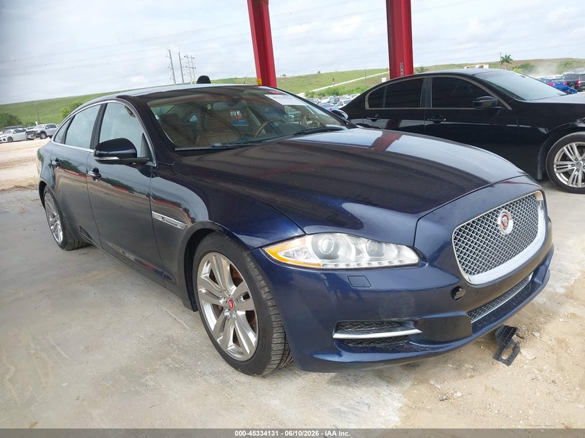 2015 Jaguar Xj VIN SAJWA2GZXF8V81154 IAAI salvage auction — NORMAL WEAR, Clear (Florida), sold $625 on 2026-07-14 (photo 1)