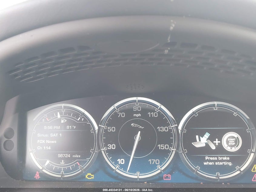 2015 Jaguar Xj VIN SAJWA2GZXF8V81154 IAAI salvage auction — NORMAL WEAR, Clear (Florida), sold $625 on 2026-07-14 (photo 7)