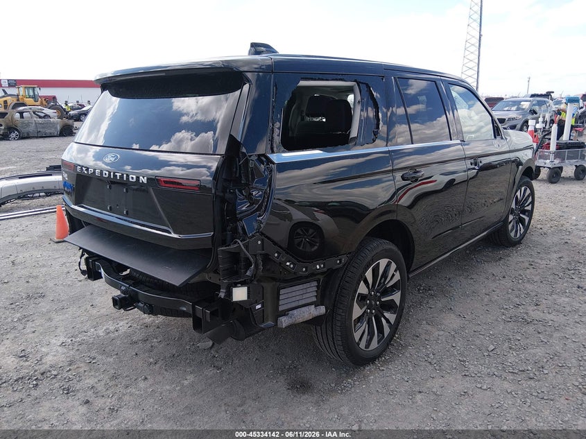 2025 Ford Expedition VIN 1FMJU1M86SEA61031 IAAI salvage auction — FRONT & REAR, Salvage (Arkansas), sold $15,200 on 2026-07-30 (photo 4)