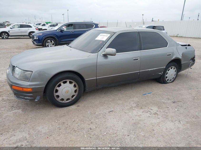 1997 Lexus Ls VIN JT8BH28F4V0077109 IAAI salvage auction — REAR END, Salvage (Texas), sold $325 on 2026-07-08 (photo 2)