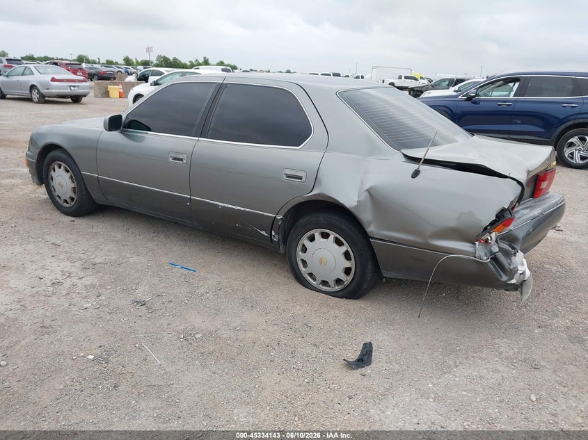 1997 Lexus Ls VIN JT8BH28F4V0077109 IAAI salvage auction — REAR END, Salvage (Texas), sold $325 on 2026-07-08 (photo 3)