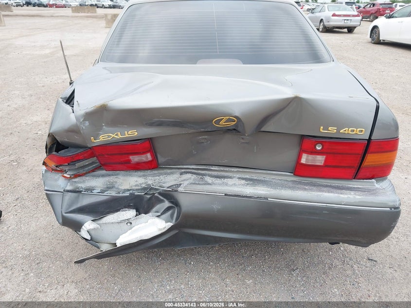 1997 Lexus Ls VIN JT8BH28F4V0077109 IAAI salvage auction — REAR END, Salvage (Texas), sold $325 on 2026-07-08 (photo 6)
