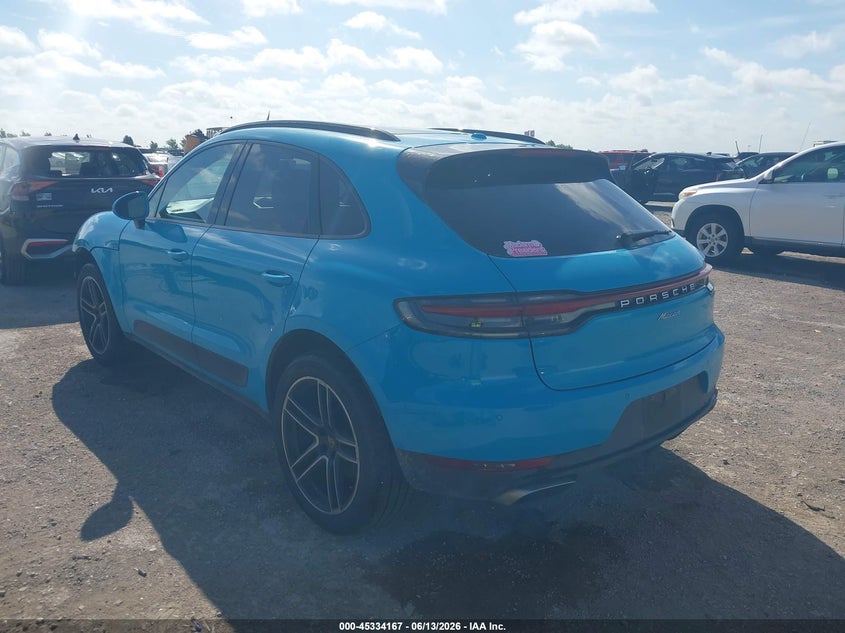 2020 Porsche Macan VIN WP1AA2A59LLB06097 IAAI salvage auction — FRONT END, Original (Texas), sold $12,100 on 2026-07-22 (photo 3)