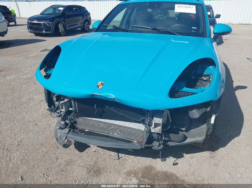 2020 Porsche Macan VIN WP1AA2A59LLB06097 IAAI salvage auction — FRONT END, Original (Texas), sold $12,100 on 2026-07-22 (photo 6)