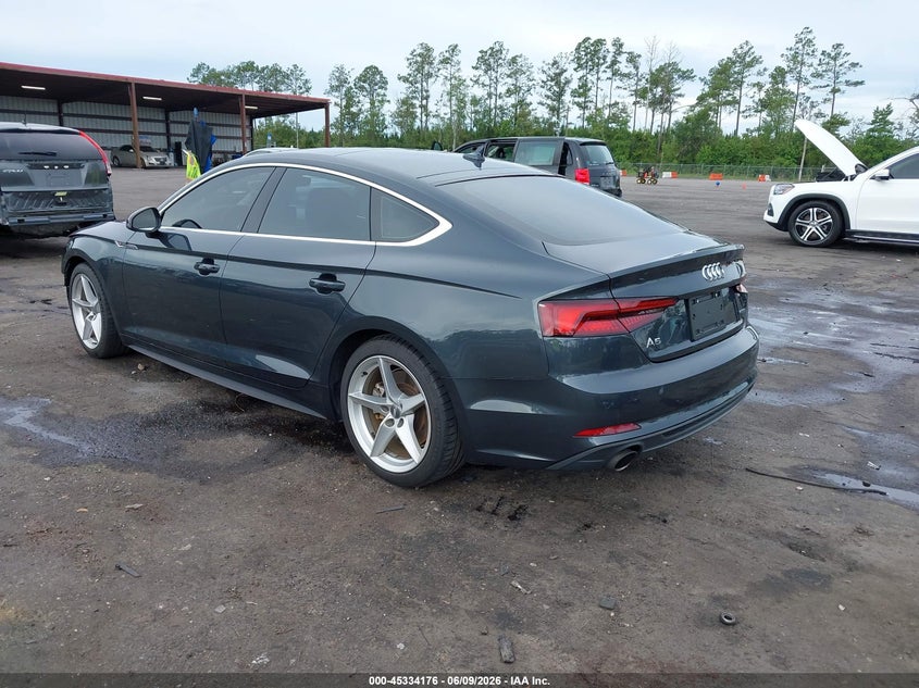 2019 Audi A5 VIN WAUENCF56KA092236 IAAI salvage auction — FRONT END, Salvage Title, sold $8,800 on 2026-07-09 (photo 3)