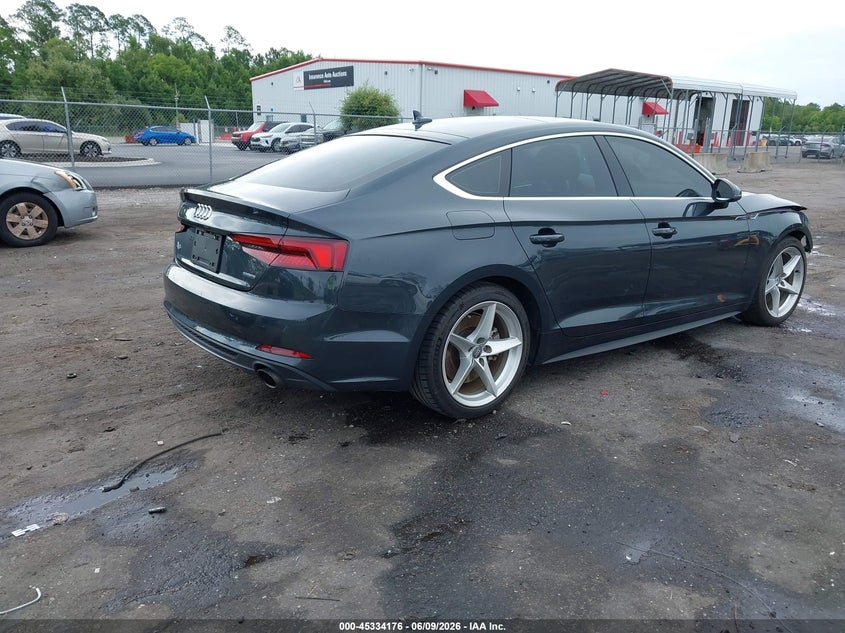 2019 Audi A5 VIN WAUENCF56KA092236 IAAI salvage auction — FRONT END, Salvage Title, sold $8,800 on 2026-07-09 (photo 4)
