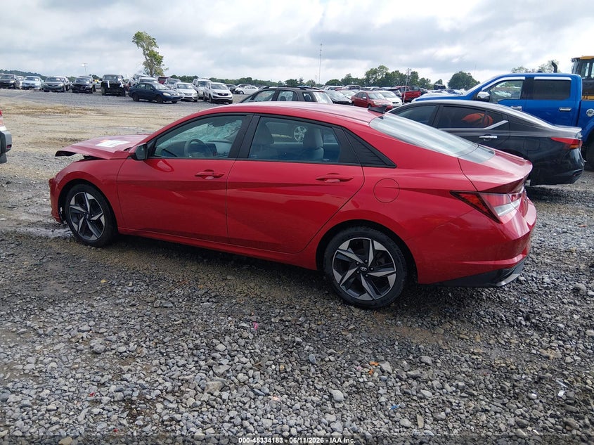 2023 Hyundai Elantra VIN 5NPLS4AG0PH111428 IAAI salvage auction — FRONT END, Salvage (Virginia), sold $3,200 on 2026-07-15 (photo 3)