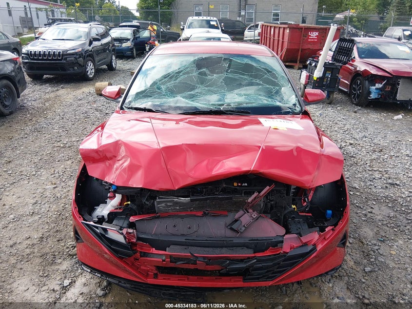 2023 Hyundai Elantra VIN 5NPLS4AG0PH111428 IAAI salvage auction — FRONT END, Salvage (Virginia), sold $3,200 on 2026-07-15 (photo 6)