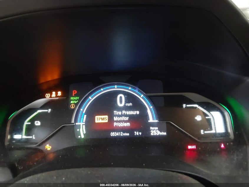 2018 Honda Clarity VIN JHMZC5F13JC018549 IAAI salvage auction — LEFT SIDE, Salvage Title, sold $2,800 on 2026-07-26 (photo 7)